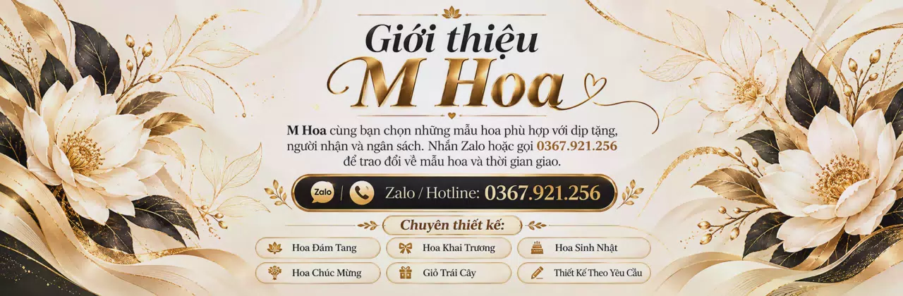 Ảnh bìa Shop hoa tươi Xã Tân Long Hội Vĩnh Long - Gói ghém những lời muốn gửi